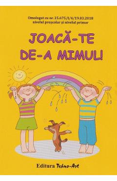 Coperta cărții Joaca-te de-a mimul!