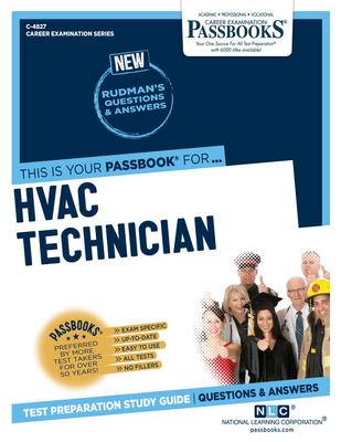 HVAC Technician (C-4827): Passbooks Study Guide - National Learning Corporation