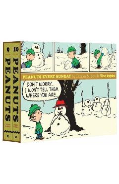 Coperta cărții 'Peanuts Every Sunday: The 1990s Gift Box Set - Charles M. Schulz'
