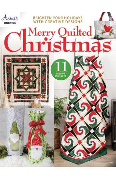 Coperta cărții 'Merry Quilted Christmas - Annie's'