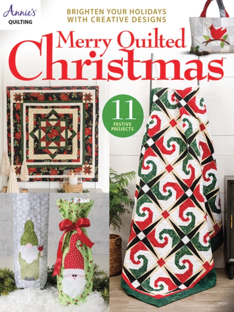 Coperta cărții 'Merry Quilted Christmas - Annie's'