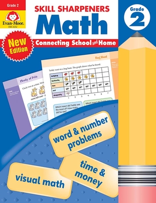 Skill Sharpeners: Math, Grade 2 Workbook - Evan-moor Corporation