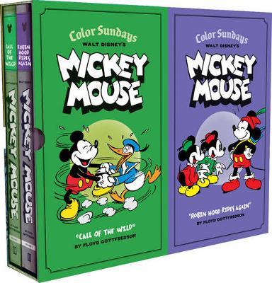 Walt Disney's Mickey Mouse Color Sundays Gift Box Set: Call of the Wild and Robin Hood Rises Again: Vols. 1 & 2 - Floyd Gottfredson