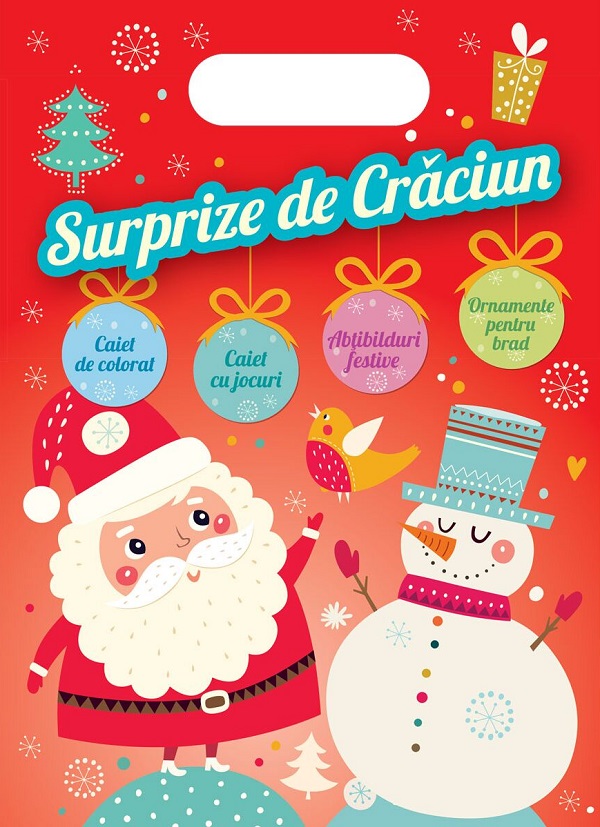 Coperta cărții 'Surprize de Craciun'