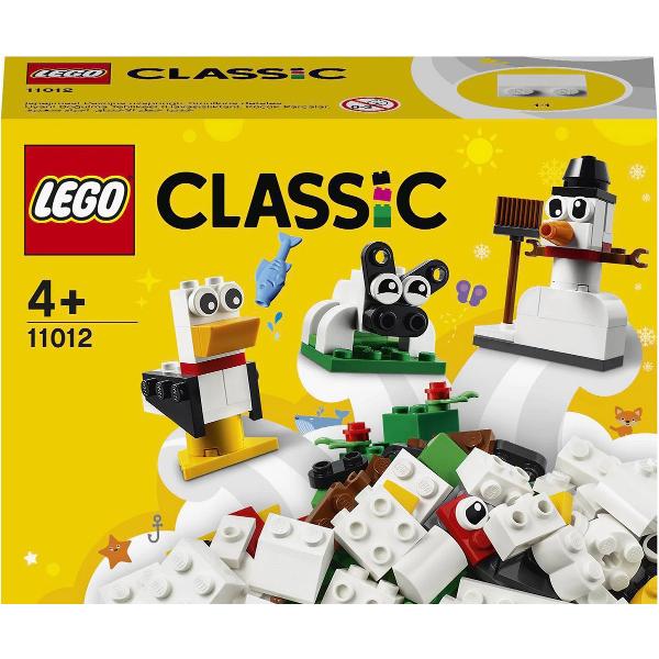 Lego Classic. Caramizi albe creative