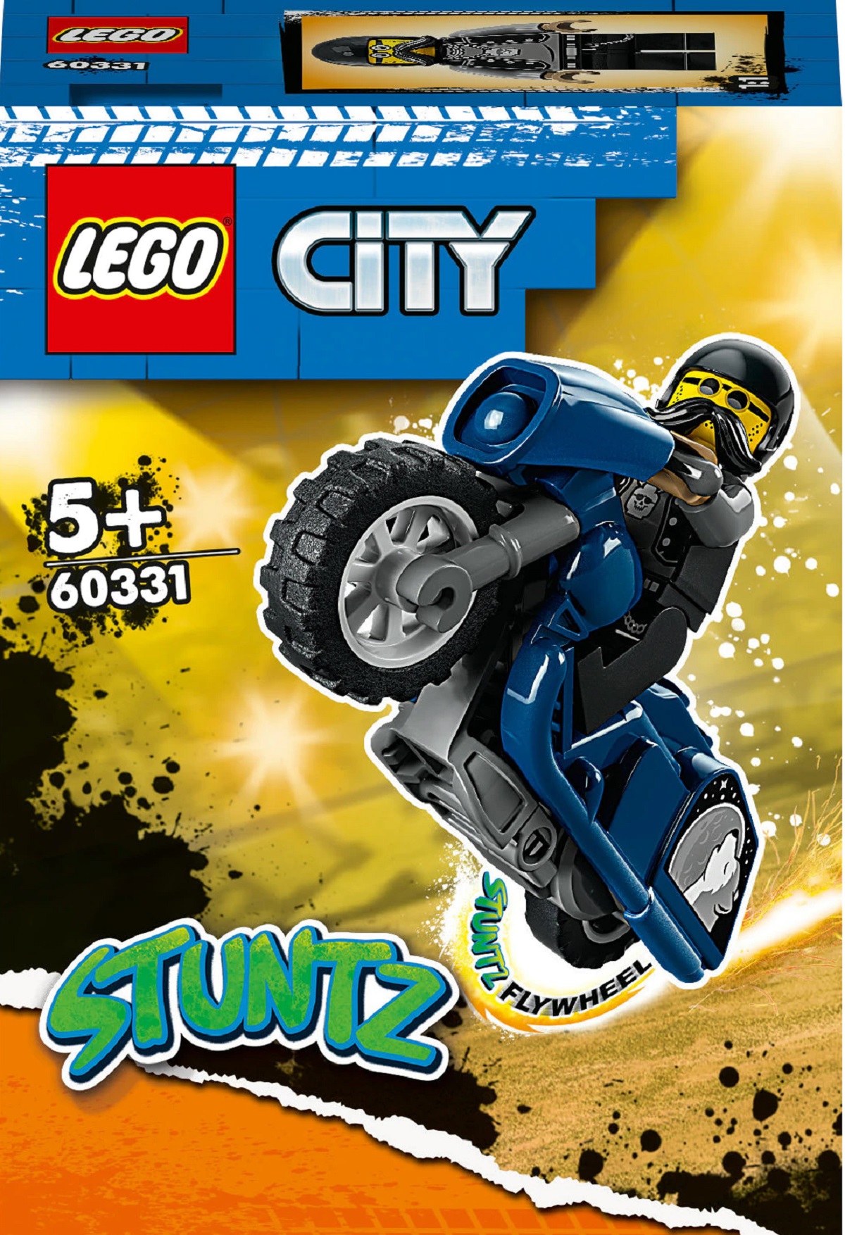 Lego City. Motocicleta de cascadorii