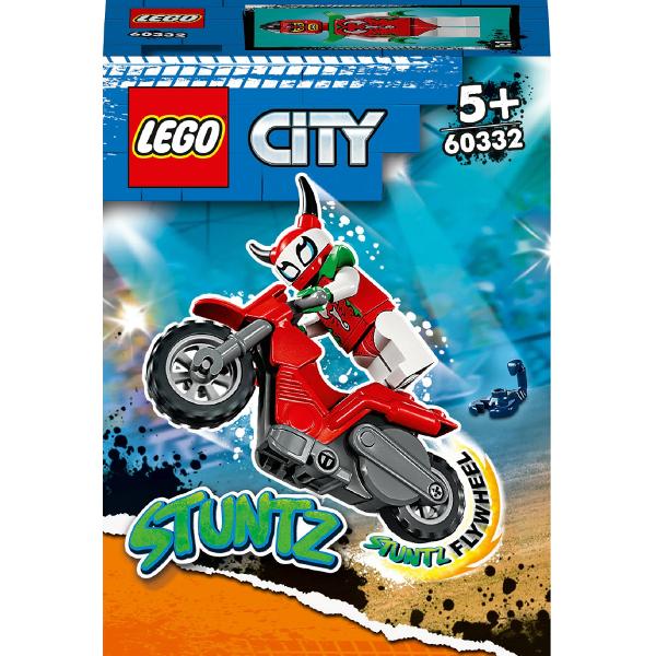 Lego City. Motocicleta de cascadorii scorpion salbatic