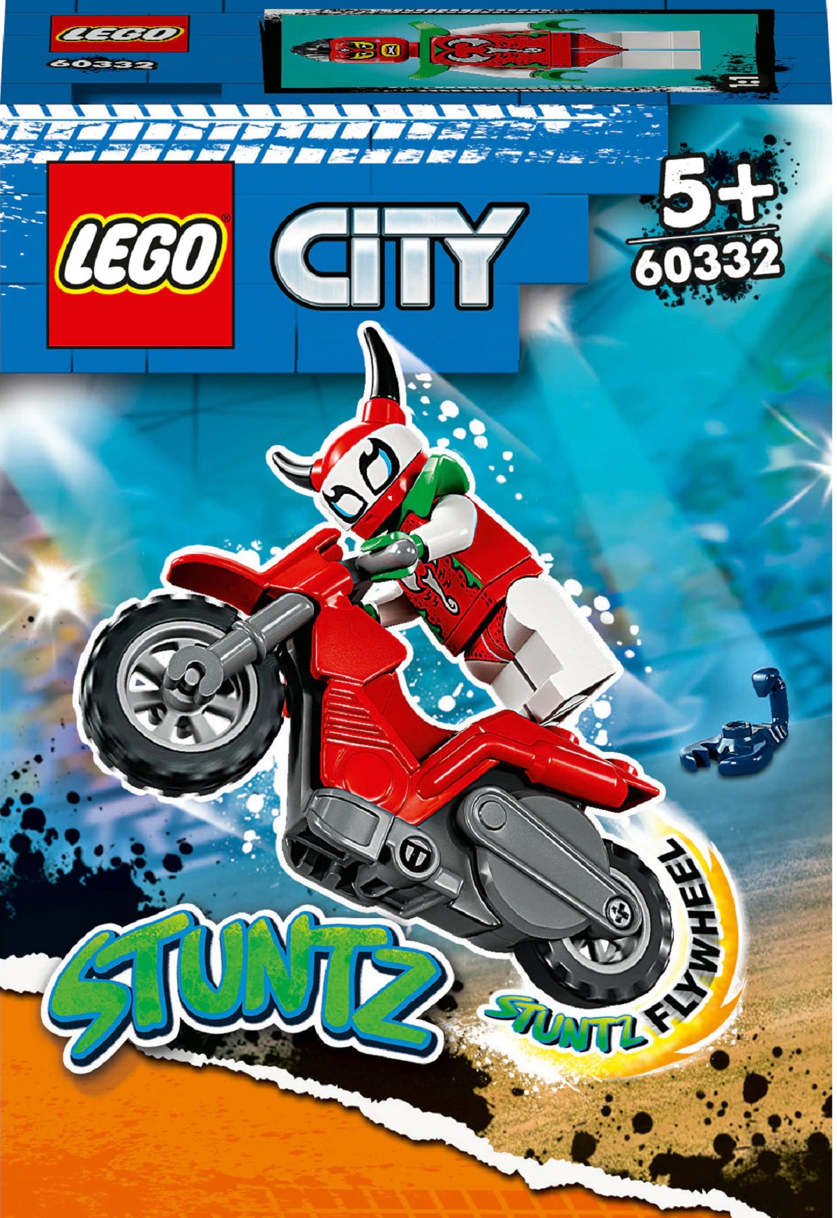 Lego City. Motocicleta de cascadorii scorpion salbatic