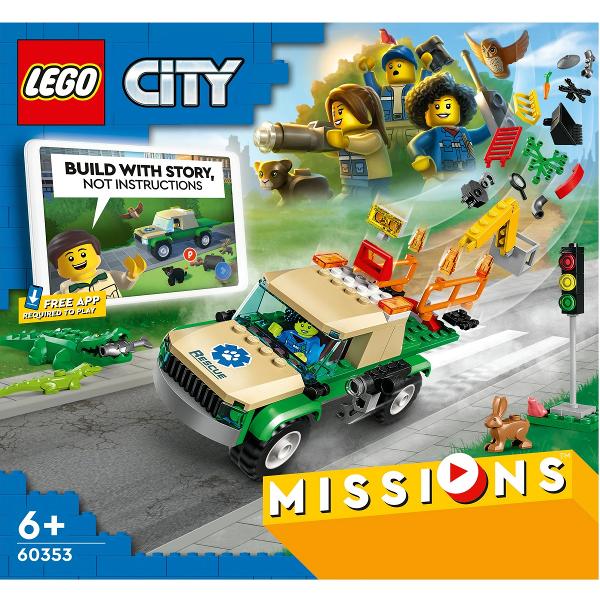 Lego City. Misiuni de salvare a animalelor salbatice