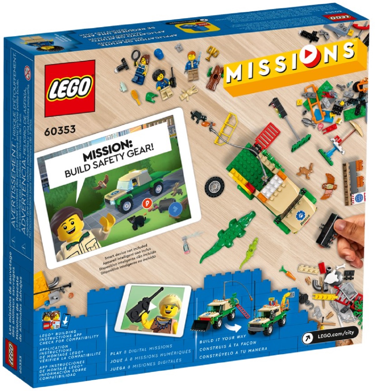 Lego City. Misiuni de salvare a animalelor salbatice