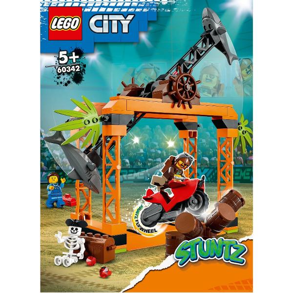 Lego City. Provocarea de cascadorii atacul rechinului