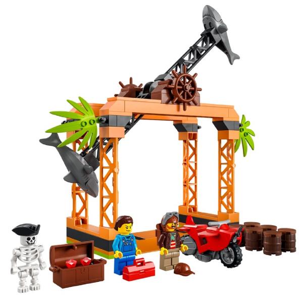 Lego City. Provocarea de cascadorii atacul rechinului