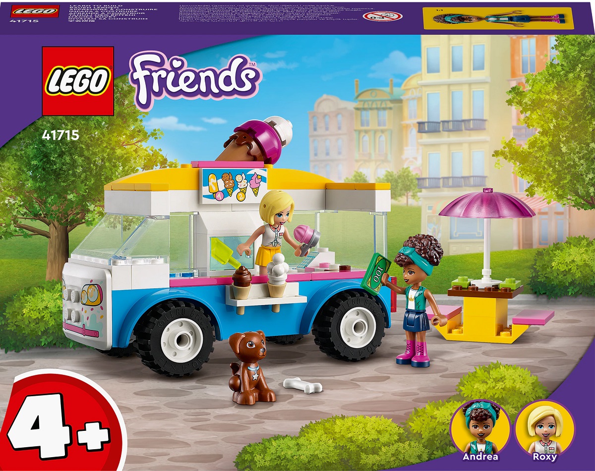 Lego Friends. Furgoneta cu inghetata