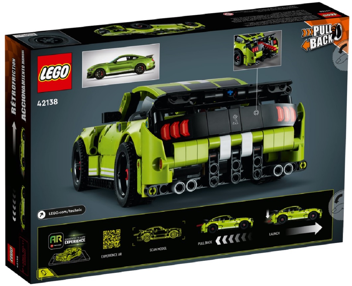 Lego Technic. Ford Mustang Shelby GT500