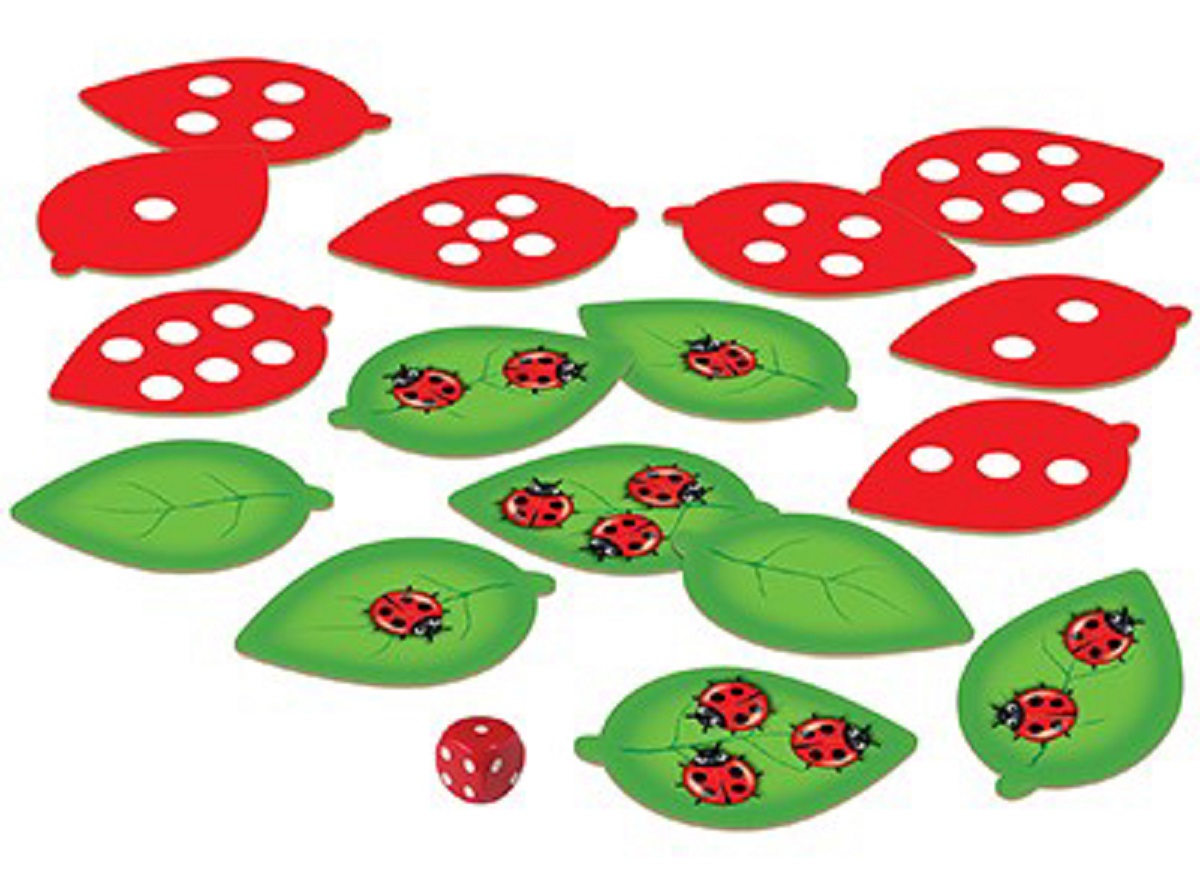 Joc educativ: Buburuzele. The Game of Ladybirds