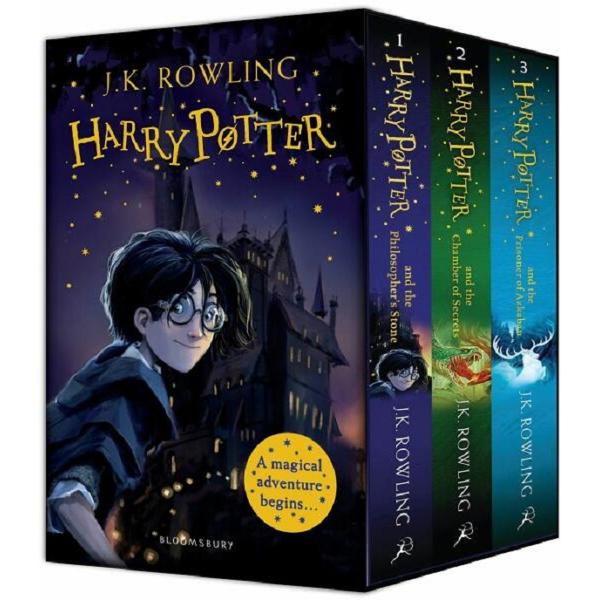 Harry Potter Vol.1-3 Box Set: A Magical Adventure Begins - J.K. Rowling