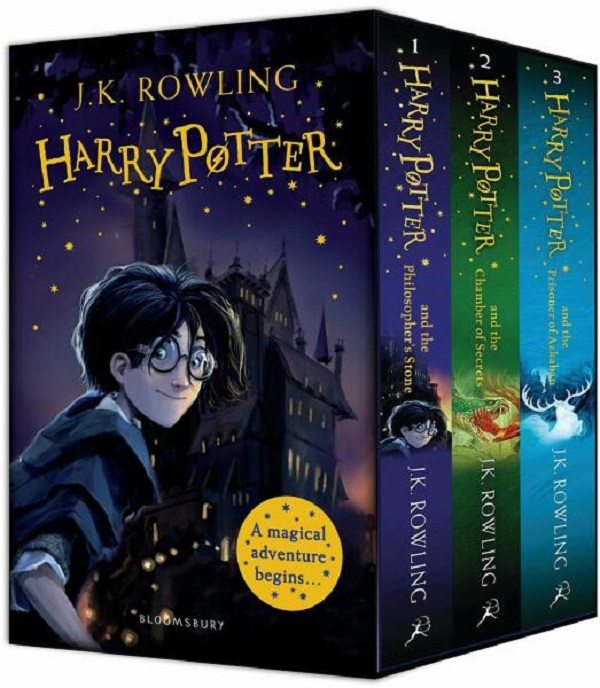 Harry Potter Vol.1-3 Box Set: A Magical Adventure Begins - J.K. Rowling