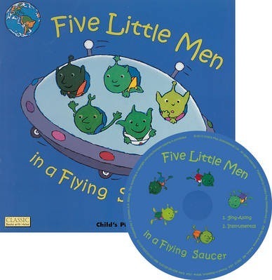Five Little Men in a Flying Saucer [With CD (Audio)] - Dan Crisp