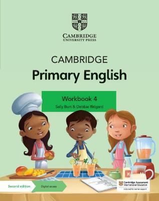 Cambridge Primary English Workbook 4 with Digital Access (1 Year) - Sally Burt