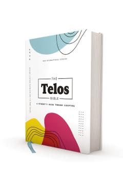 Niv, the Telos Bible, Hardcover, Comfort Print: A Student's Guide Through Scripture - Onehope