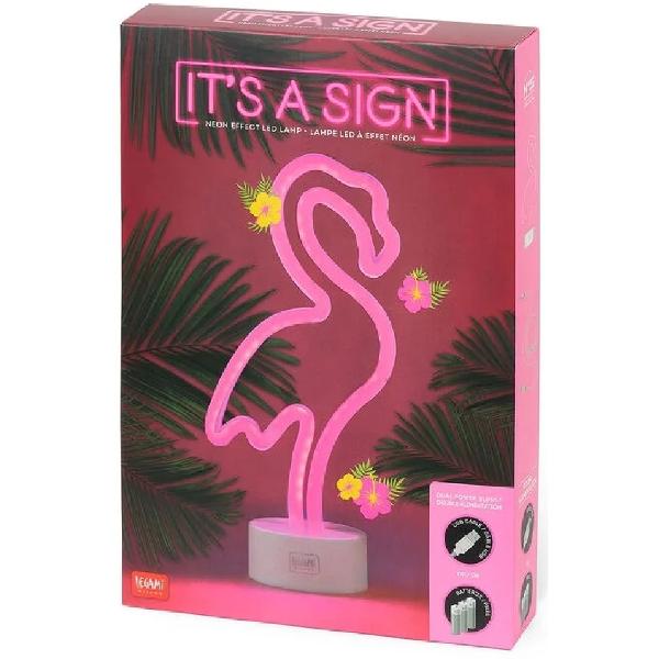 Lampa efect neon: Flamingo