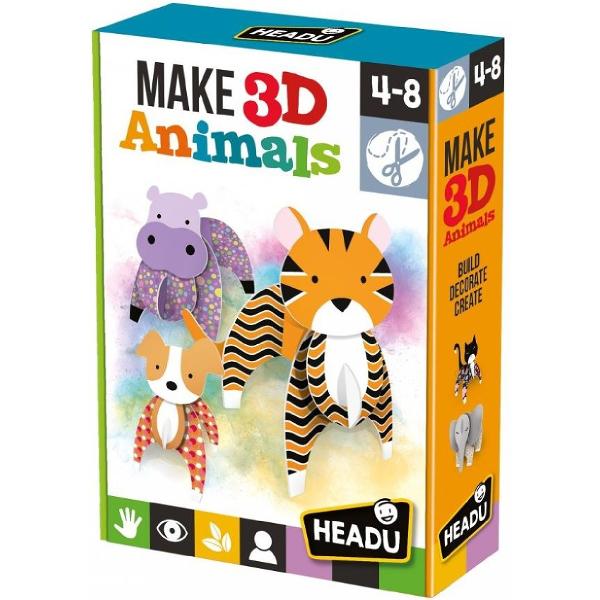 Make 3D animals. Montessori