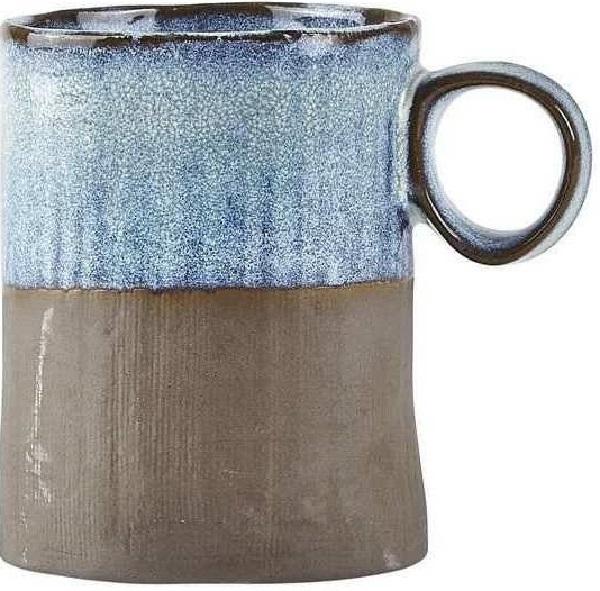 Cana: Stoneware. Dark blue grey