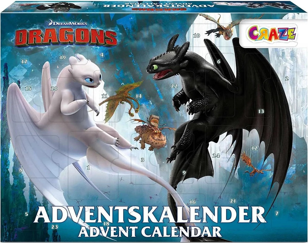 Calendar Craciun: Dragons