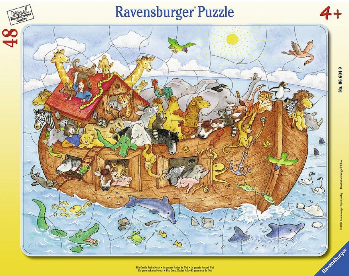 Puzzle 30 piese: Arca lui Noe