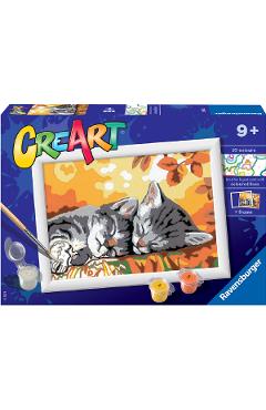 Poza produsului Pictura pe numere: Pisicute somnoroase