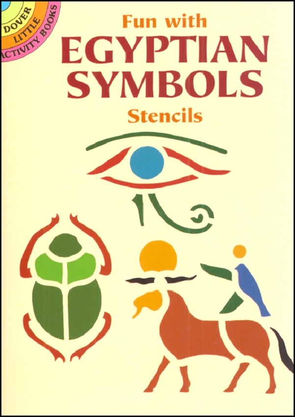 Fun with Egyptian Symbols Stencils - Ellen Harper