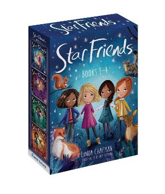 Star Friends Boxed Set, Books 1-4: Mirror Magic; Wish Trap; Secret Spell; Dark Tricks - Linda Chapman