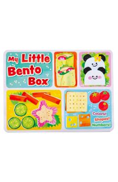 Poza produsului My Little Bento Box: Colors, Shapes, Numbers: (Counting Books for Kids, Colors Books for Kids, Educational Board Books, Pop Culture Books for Kids) - Insight Kids