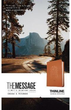 Poza produsului The Message Thinline (Leatherlike, Sunrise British Tan) - Eugene H. Peterson