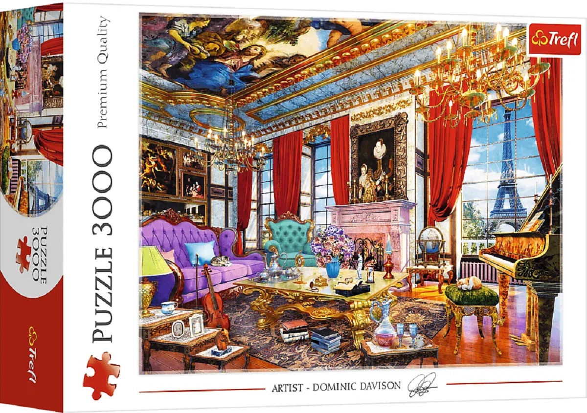 Puzzle 3000. Palatul din Paris
