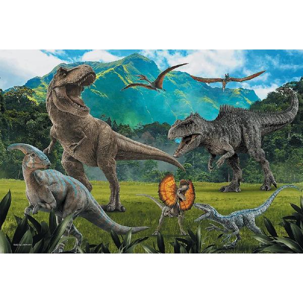 Puzzle 100. Jurassic World: Lumea dinozaurilor