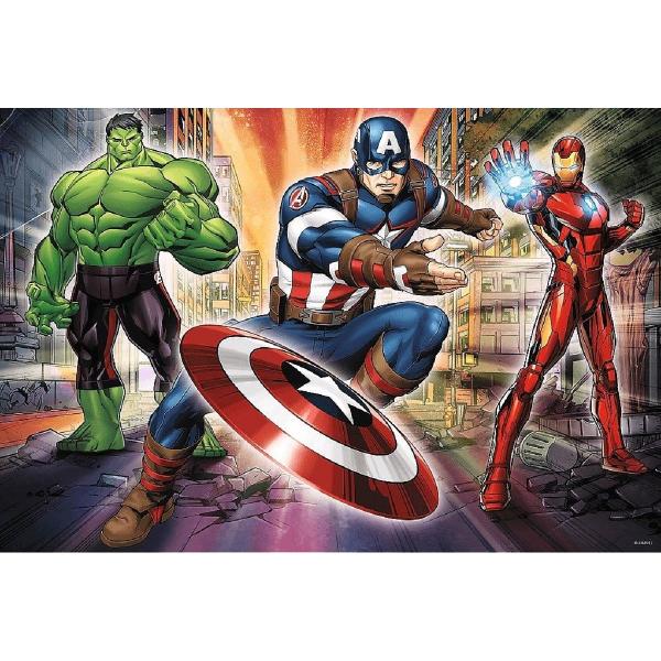 Puzzle 24 maxi. Eroi: Avengers