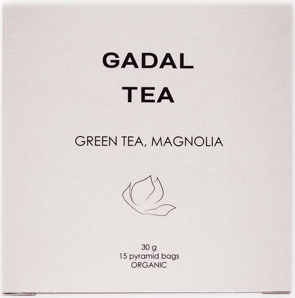 Ceai verde, magnolia: 15 piramide