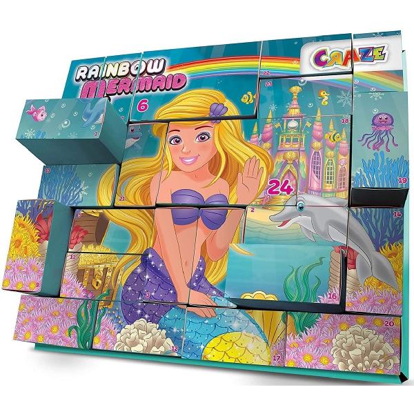 Calendar Craciun: Sirena. Rainbow Mermaid
