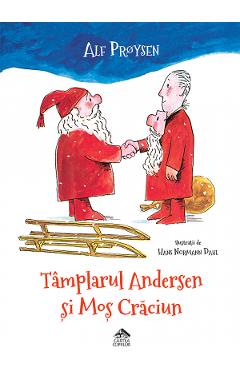 Coperta cărții 'Tâmplarul Andersen și Moș Crăciun - Alf Prøysen'