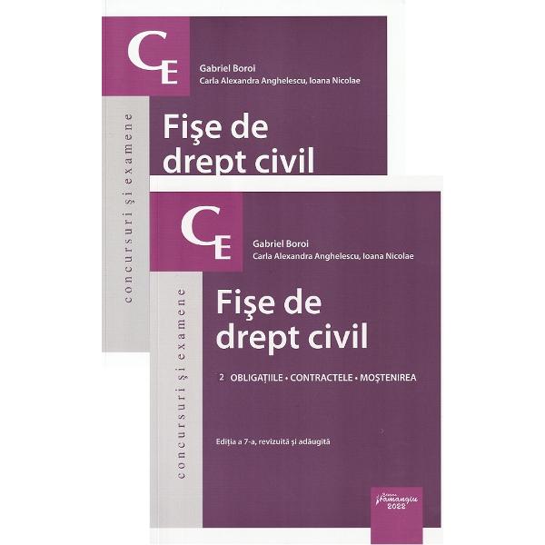 Fise de drept civil Ed.7 - Gabriel Boroi, Carla Alexandra Anghelescu, Ioana Nicolae