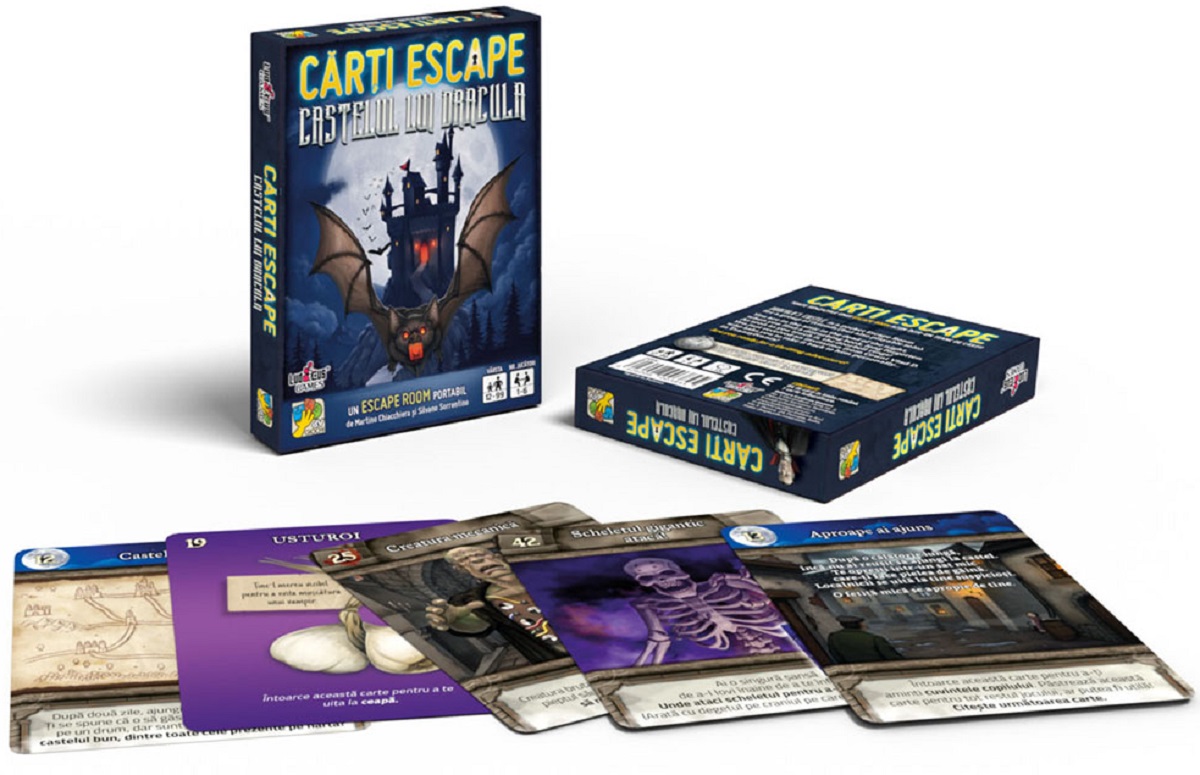 Carti Escape: Castelul lui Dracula