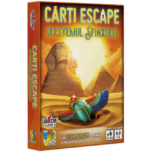 Carti Escape: Blestemul Sfinxului