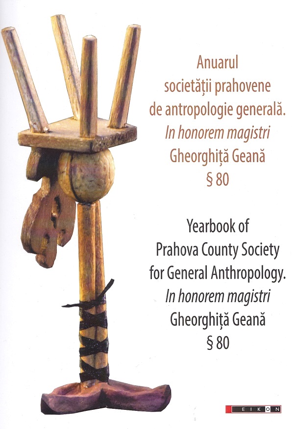Anuarul societatii prahovene de antropologie generala. Yearbook of Prahova Country Society for General Anthropology