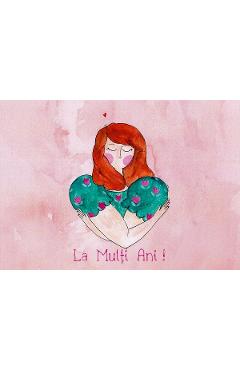 Imaginea produsului 'Carte poștală: Îmbrățișare. La mulți ani!'