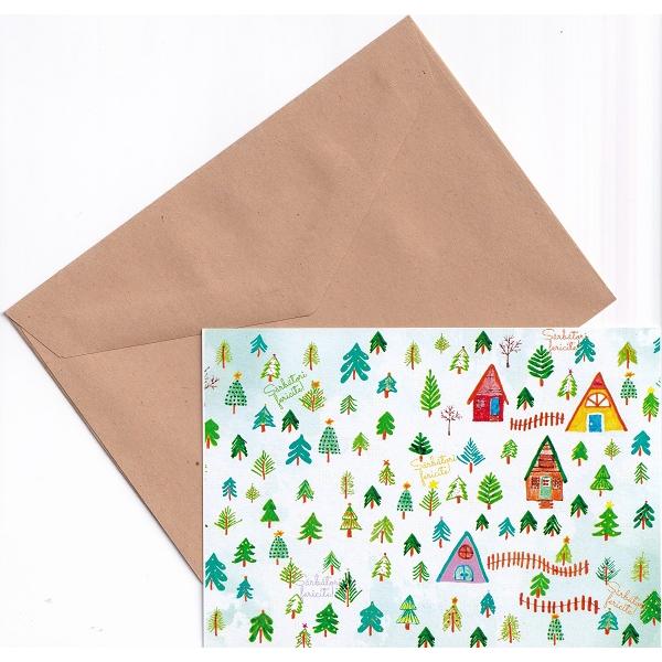 Carte postala: Braduti. Iarna