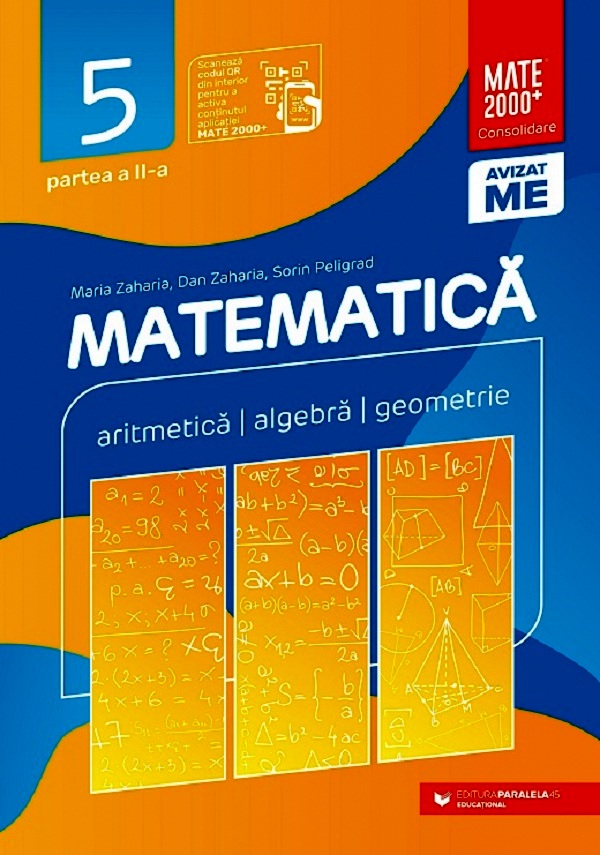 Matematica - Clasa 5 Partea 2 - Consolidare - Maria Zaharia, Dan Zaharia, Dan Peligrad