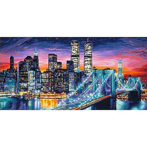 Kit pictura pe numere: Manhattan noaptea