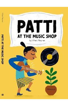 Coperta cărții 'Patti at the Music Shop - Vitezslav Mecner'