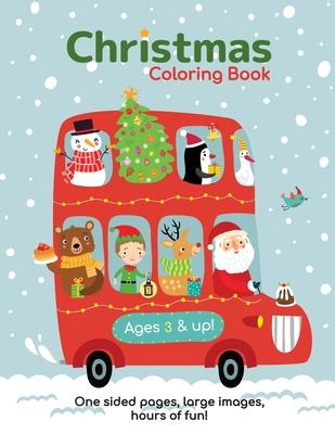 Christmas Coloring Book for Kids Ages 3-6! - Engage Books